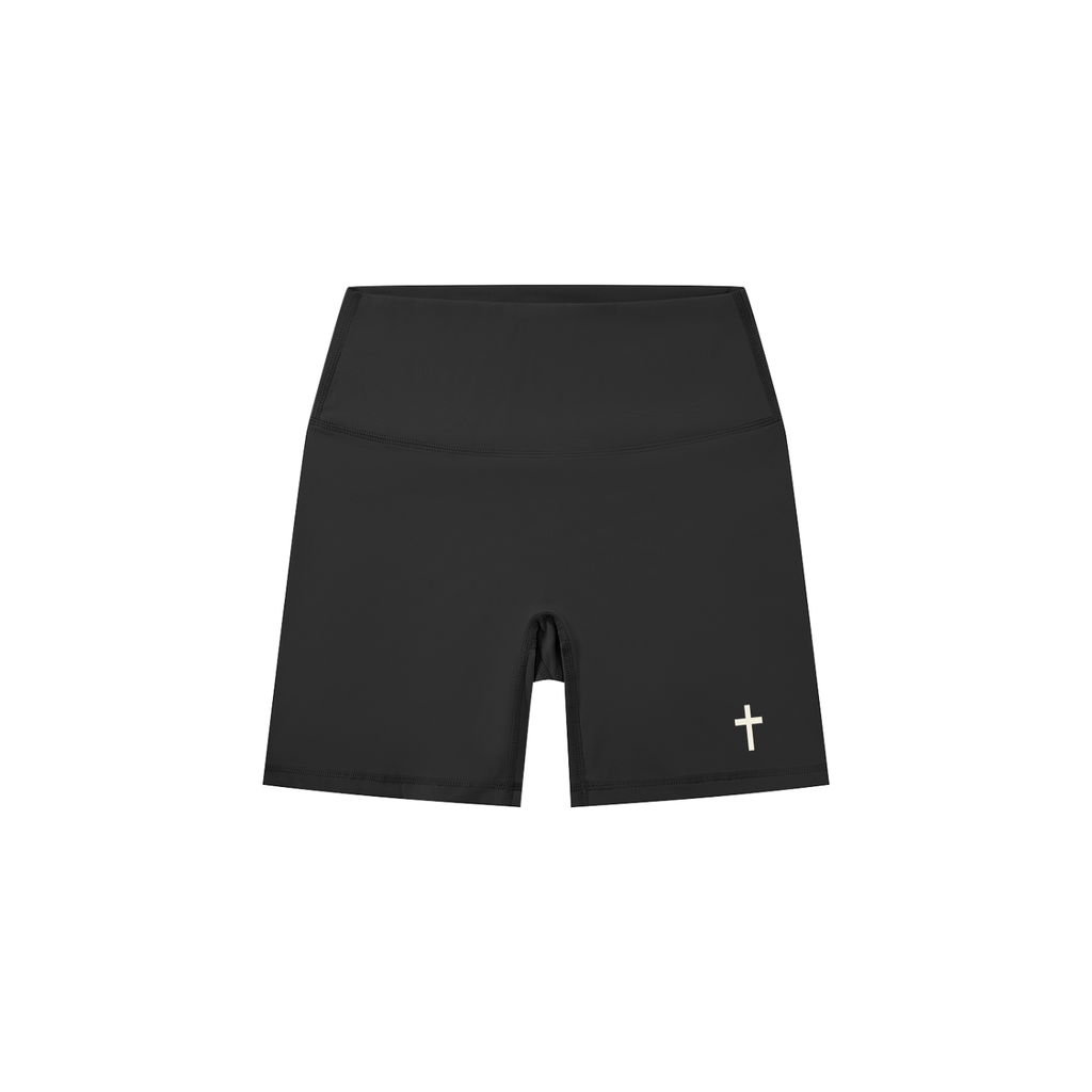 High-Waisted Biker Shorts