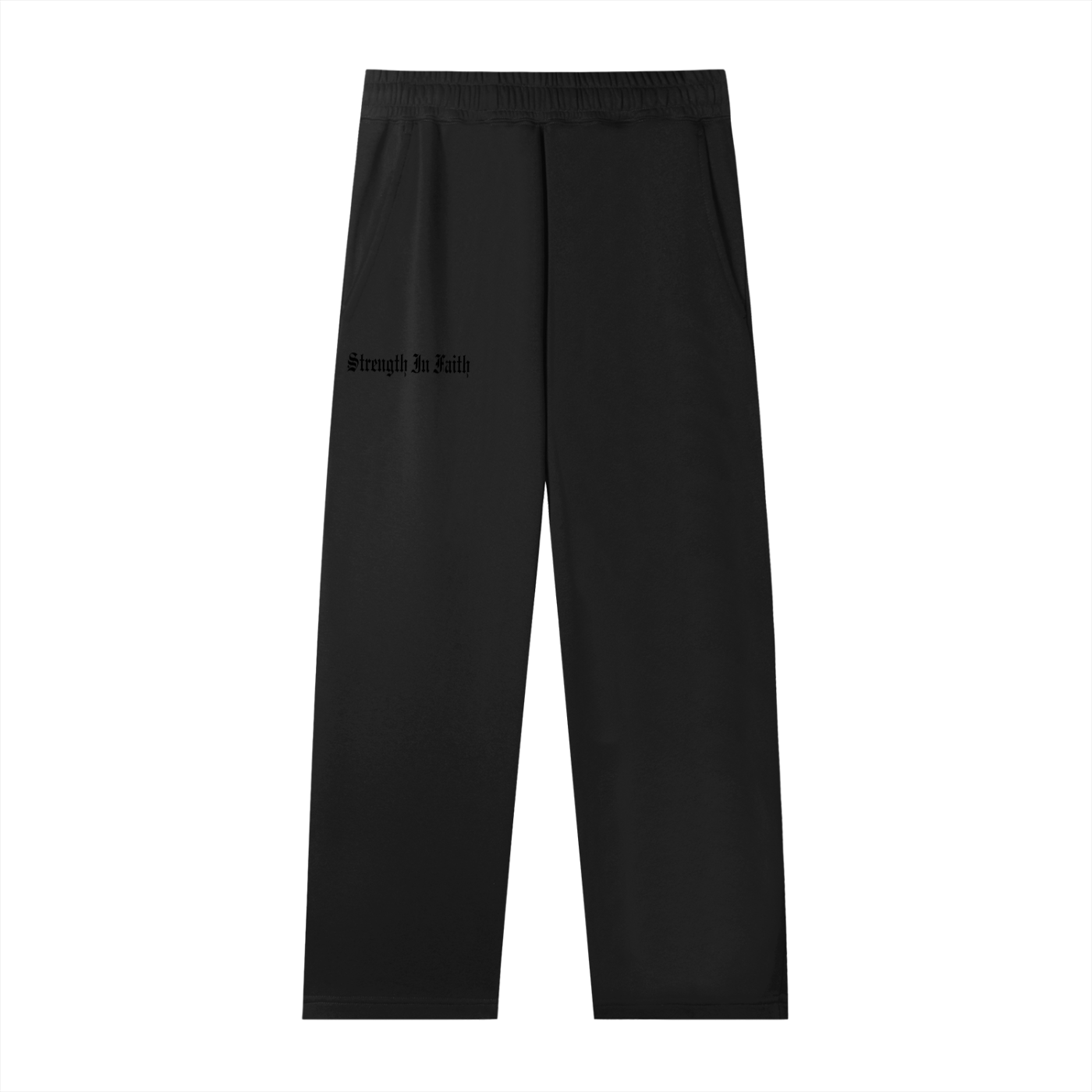 Strength In Faith Straight-Leg Sweatpants