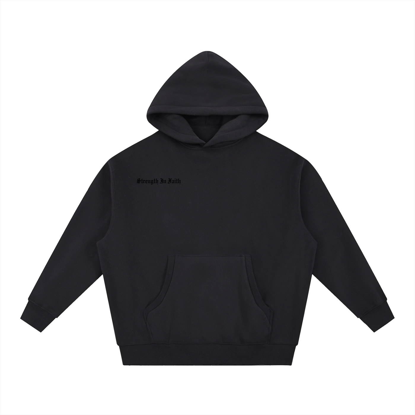 Strength In Faith Heavyweight Boxy Hoodie
